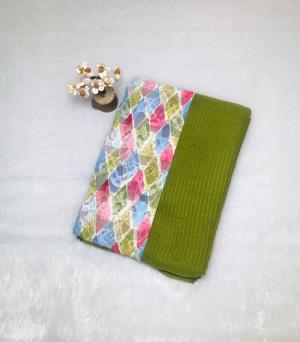 Fancy Saree with Simple Blouse