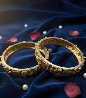 Classic Royal Gold Bangles