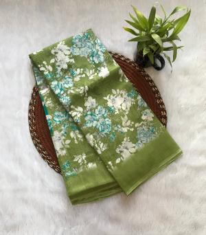 Floral Print Saree