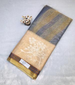 Flower Plant Saree