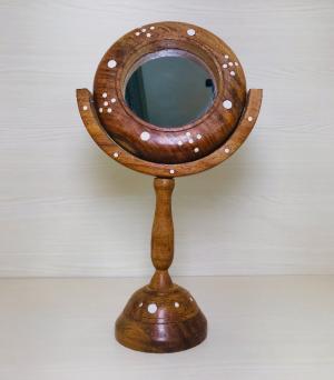 Royal Wood Vanity Mirror